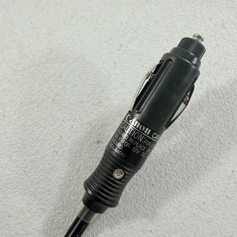 Canon CB-100 VHS Camcorder Car Power Supply AV Converter OmniMovie GE Magnavox